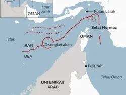 Iran Tutup Selat Hormuz Lagi: Ketegangan Meningkat Usai Blokade AS Tak Surut