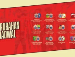 Jadwal Persija: Semua Laga Penting yang Harus Dimenangkan untuk Rebut Gelar Juara!