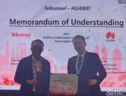 KAI, SURGE, dan Huawei Teken MoU Pengembangan Teknologi 5G dan AI di Sistem Perkeretaapian