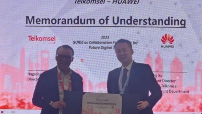 KAI, SURGE, dan Huawei Teken MoU Pengembangan Teknologi 5G dan AI di Sistem Perkeretaapian