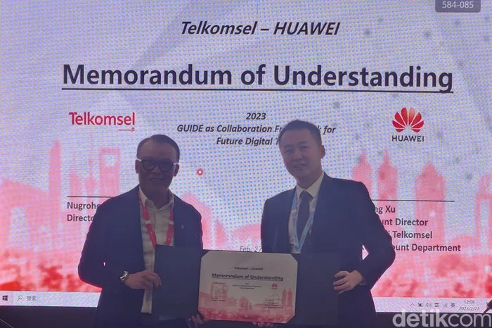 KAI, SURGE, dan Huawei Teken MoU Pengembangan Teknologi 5G dan AI di Sistem Perkeretaapian