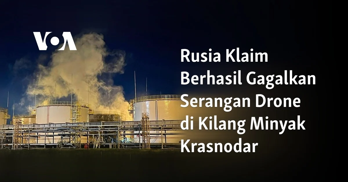 Kebakaran Terminal Minyak dan Serangan Udara di Krasnodar: Dampak Langsung Konflik Rusia-Ukraina
