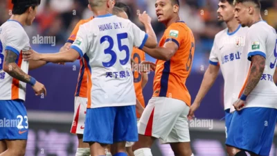 Kemenangan Dramatis Qingdao Hainiu atas Shandong Taishan, Yaw Yeboah Beri Assist Memukau
