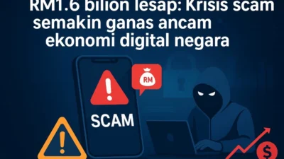 Kerugian Rp9,1 Triliun, Scam Digital Jadi Ancaman Ekonomi Warga