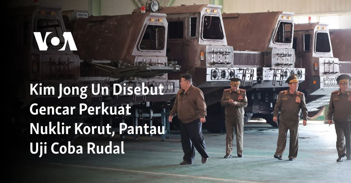 Kim Jong Un Pantau Uji Rudal Balistik, Koreut Perkuat Strategi Militer di Tengah Ketegangan AS‑Korea Selatan