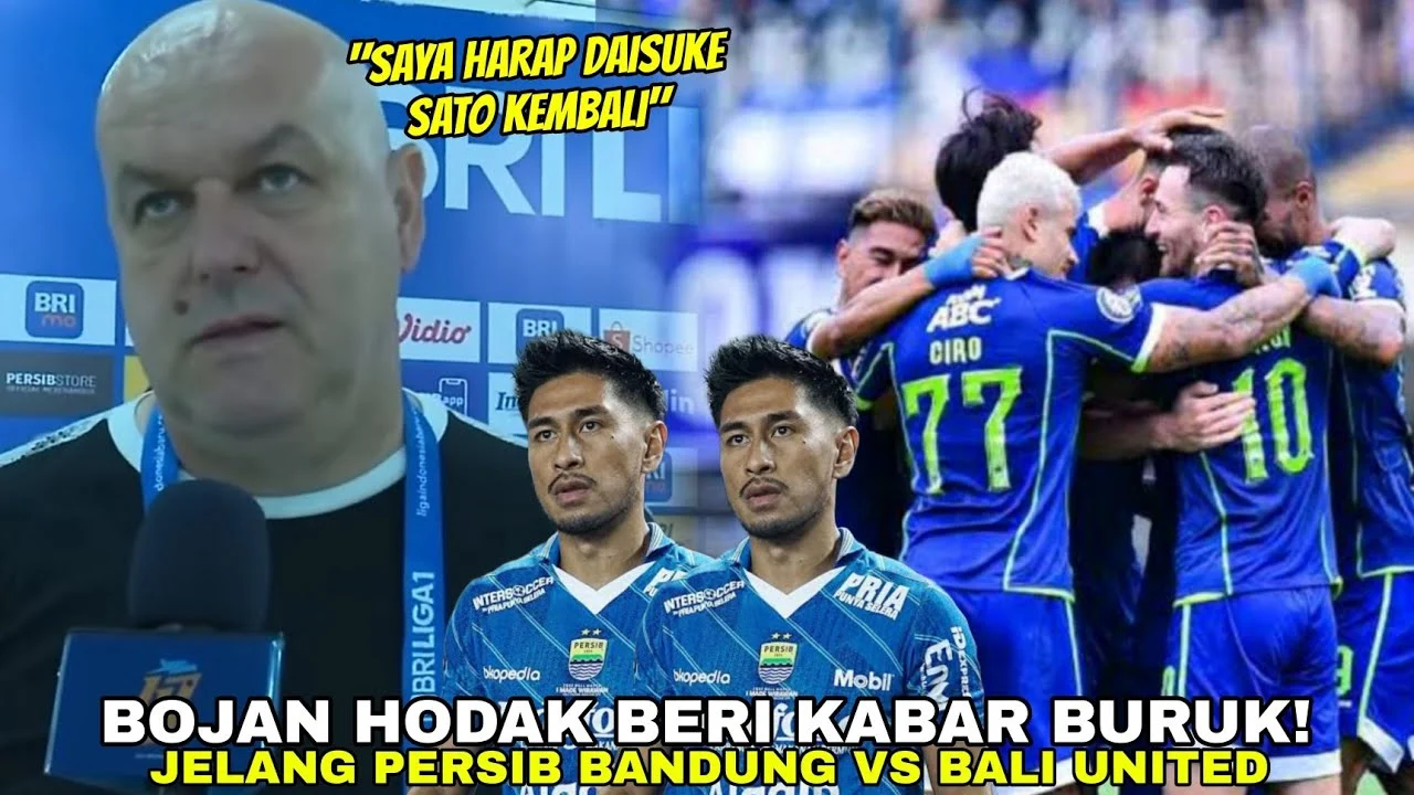 Kontrak Bojan Hodak Mengancam Laga Persib vs Bali United: Pelatih Buka Suara!