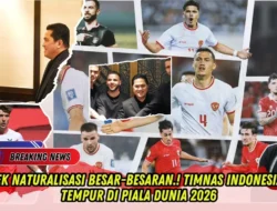 Kontroversi Naturalisasi Timnas Indonesia: Pengorbanan Besar atau Strategi Cerdas Menuju Piala Dunia 2026?