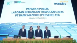 Kredit Bank Mandiri (BMRI) Naik 17,4% Tembus Rp 1.530 Triliun di Kuartal I-2026