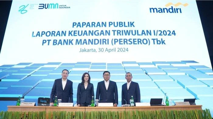 Kredit Bank Mandiri (BMRI) Naik 17,4% Tembus Rp 1.530 Triliun di Kuartal I-2026