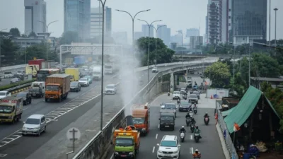 Kualitas Udara Surabaya Memuncak, Peringkat Terburuk di Indonesia Pagi Ini