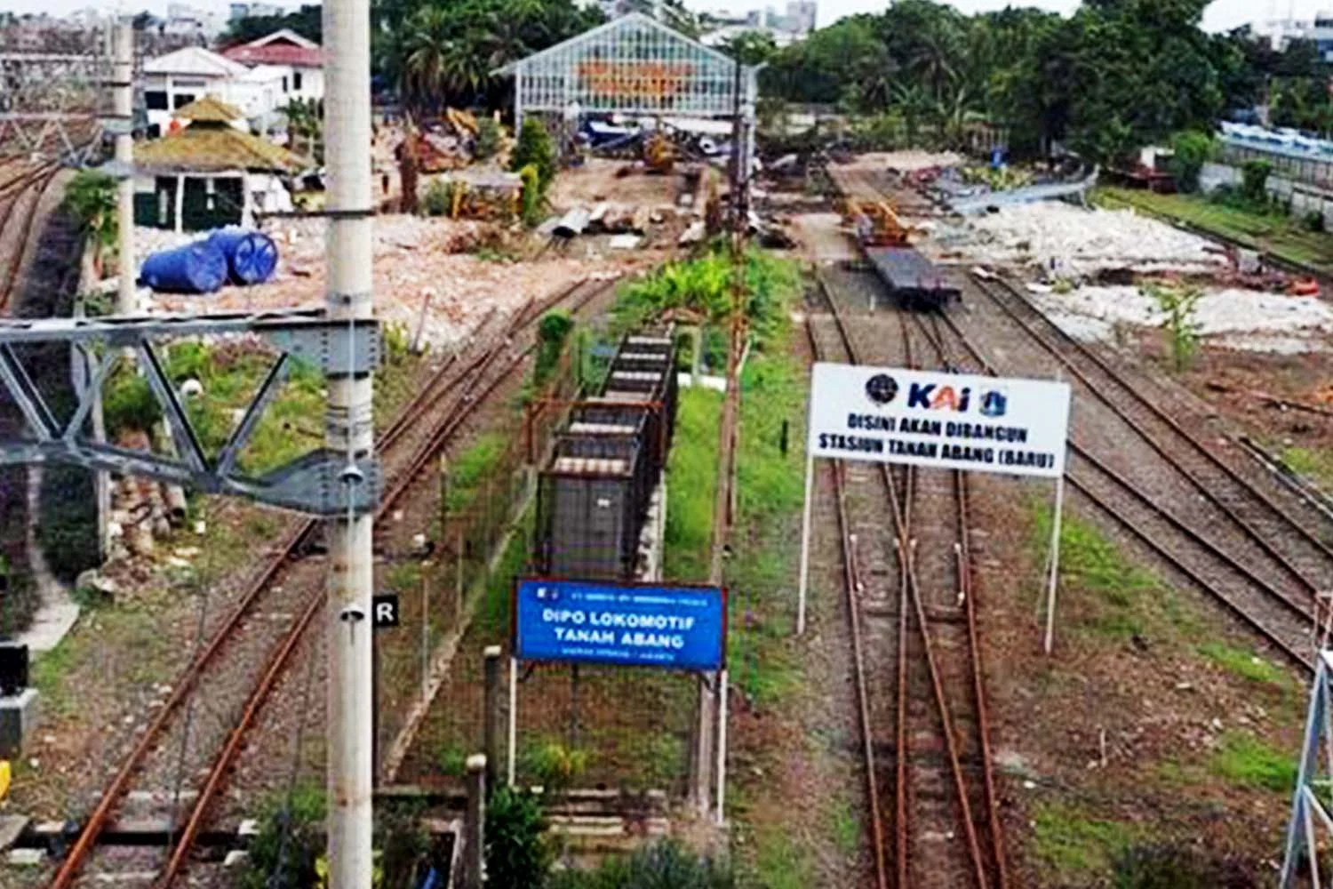 Lahan KAI di Tanah Abang Jadi Badai: Pemerintah Tegaskan Hak Negara, Hercules Gugat