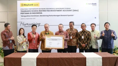 Maybank dan Bank Sinarmas Luncurkan SRIA Rp500 Miliar Dorong Inklusi Keuangan Syariah