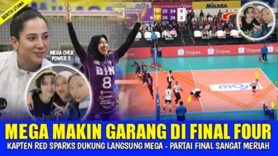 Megawati Guncang Final Four Proliga 2026, Kapten Red Sparks Bikin Media Korea Heboh!