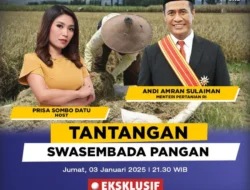 Menantang El Nino: Mentan Amran Siapkan 5 Strategi Jaga Swasembada Pangan, Capaian Rekor 1,5 Tahun