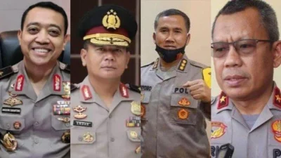 Mengenal Empat Pati Polri yang Kini Berlaga di Bursa Calon Kapolda Sulteng