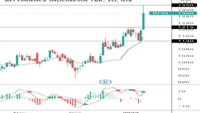 MESOP 290 Juta Lembar Saham BFIN Diluncurkan, Harga Naik Tipis