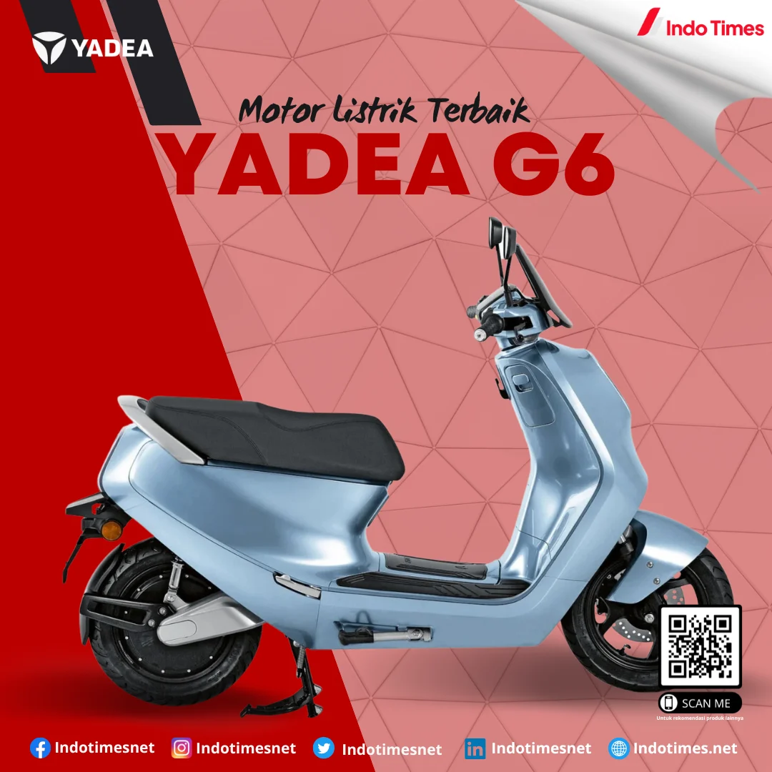 Motor Listrik Yadea Tembus 150 km Bandung–Bogor, Buktikan Daya Tahan Baterai