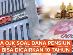 OJK Sebut Selisih Iuran Dana Pensiun Bukan Masalah Selama Aset Memadai