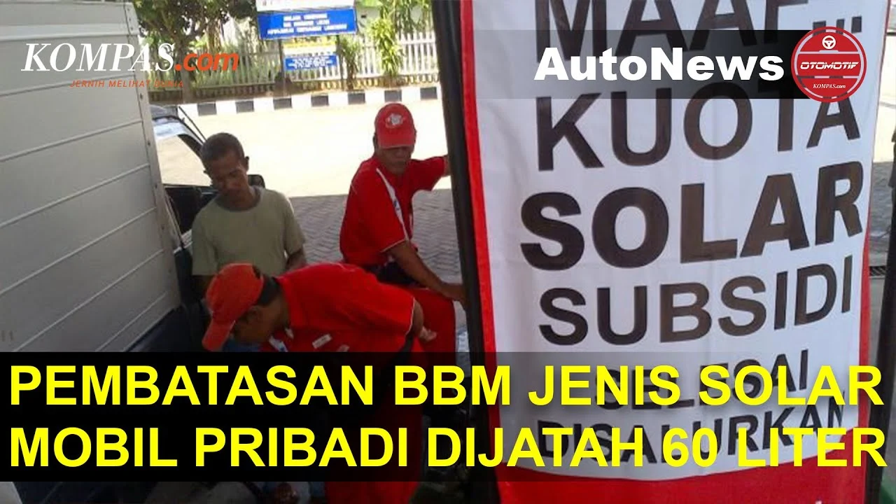 Pembatasan Solar Mobil Roda Empat: 50 atau 80 Liter? Pemerintah Tetapkan Kuota Harian Berdasarkan Plat Nomor