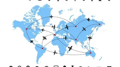 Penutupan Udara Tiongkok Selama 40 Hari Guncang Rute Penerbangan Global, Europe Naik, Amerika Serikat Terpuruk