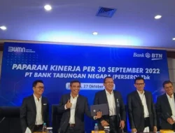 Penyaluran Kredit BTN Capai Rp 400,63 Triliun, Naik 10,3% pada Kuartal I 2026