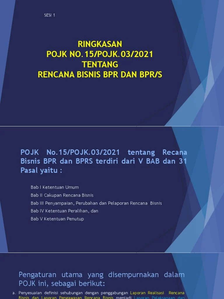 POJK RBB Baru Ubah Arah Bisnis Bank, Ini Kata Sejumlah Ekonom