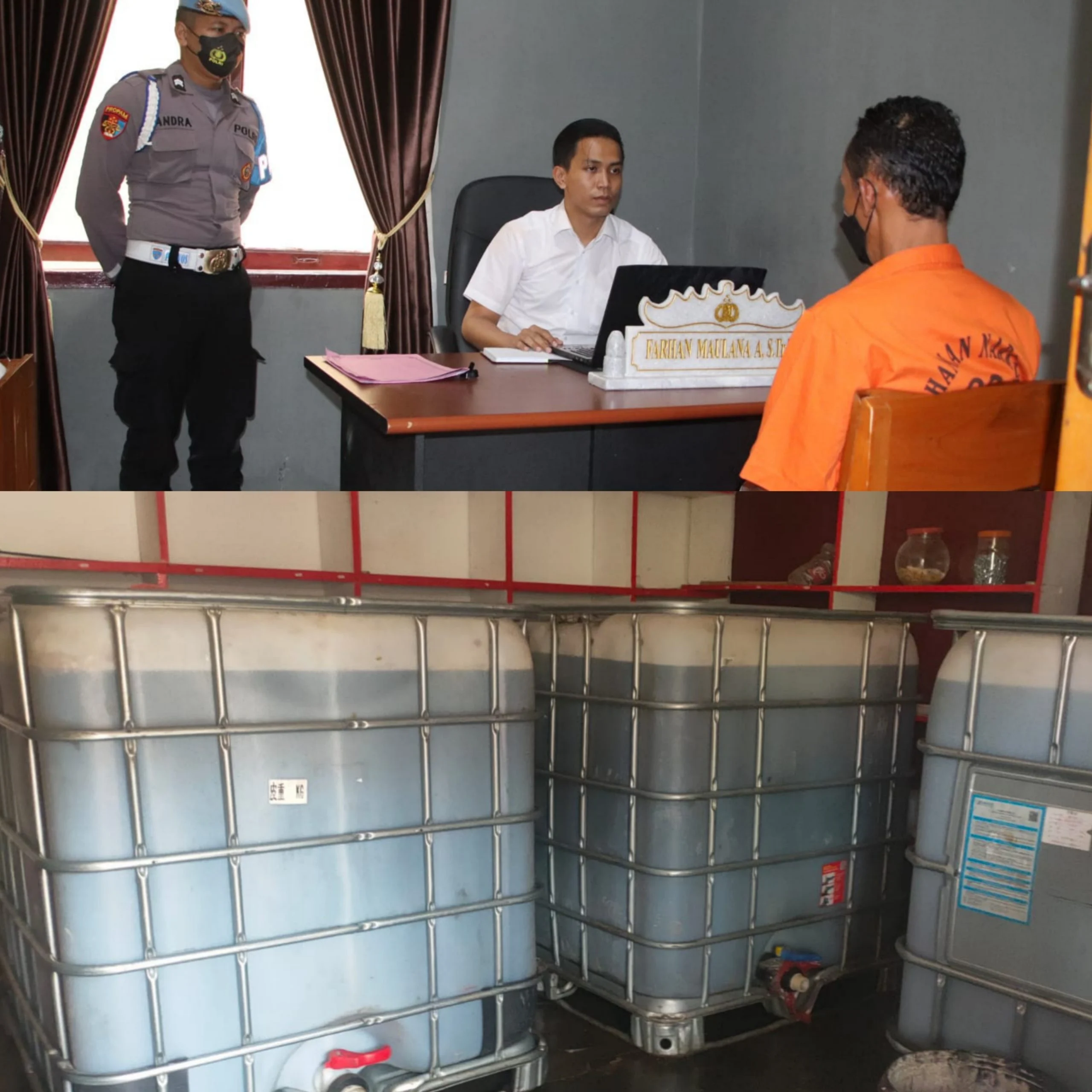 Polisi Bongkar Sindikat Solar Subsidi di Banyuwangi, Ribuan Liter BBM Ilegal Diamankan