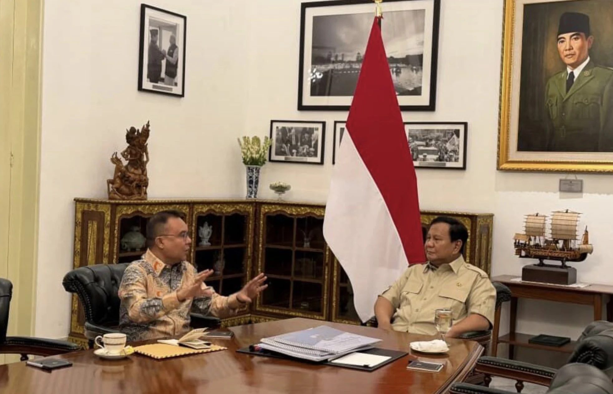 Prabowo Dasco: Pertemuan Strategis di Istana Kepresidenan Buka Kerjasama Pertahanan