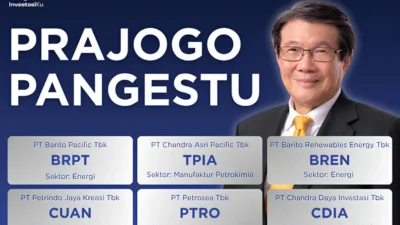 Prajogo Pangestu Jual 1,45 Miliar Saham CUAN, Free Float Berubah?