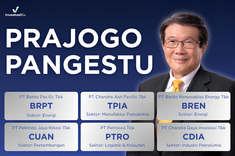 Prajogo Pangestu Jual 1,45 Miliar Saham CUAN, Free Float Berubah?