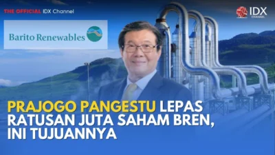 Prajogo Pangestu Lepas Ratusan Juta Saham CUAN