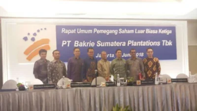 PT Bakrie Sumatera Plantations (UNSP) Konversi Utang Jadi Saham