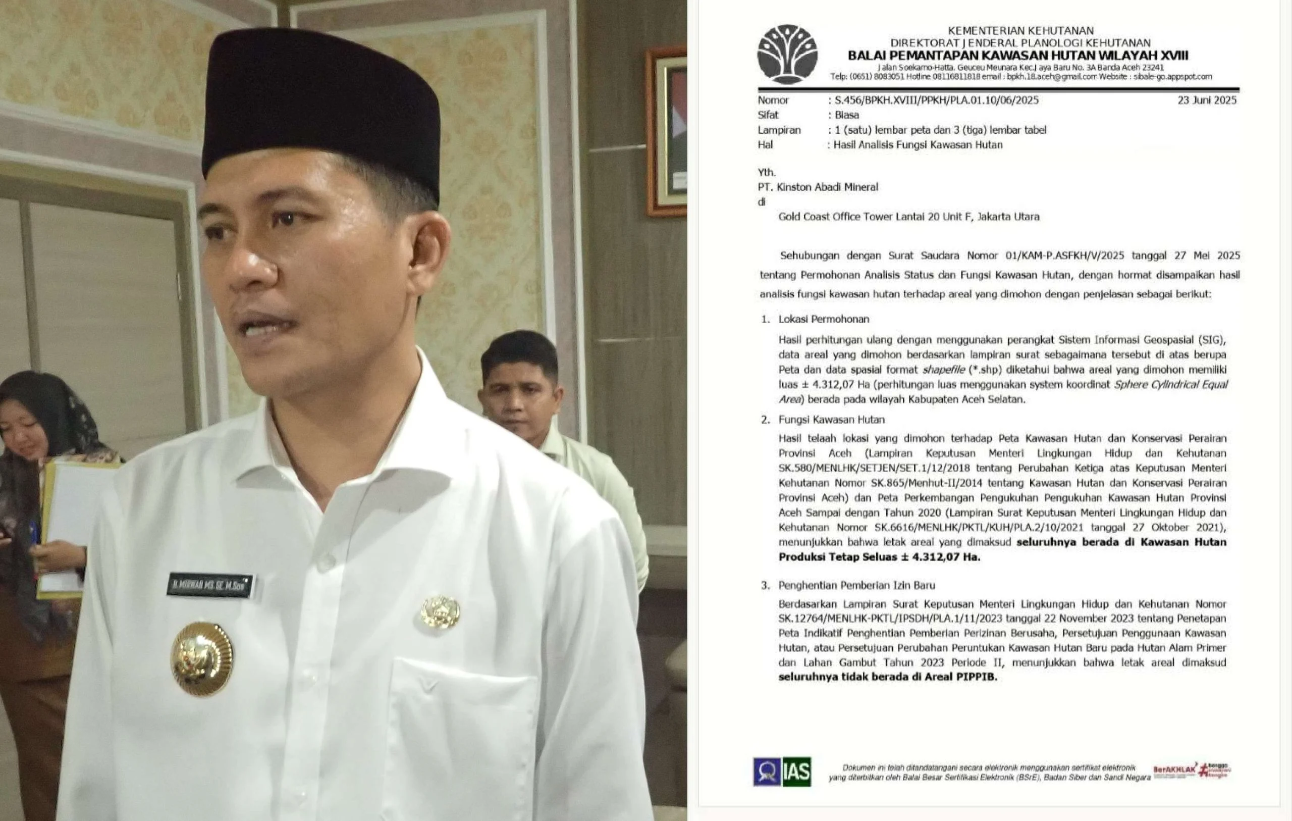 PWYP Desak Pemerintah Transparan dalam Pencabutan IUP di Kawasan Hutan