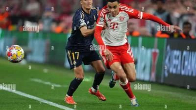 Real Madrid Terpuruk, Bayern Munchen Tundukkan Los Blancos di Leg Pertama 1-2
