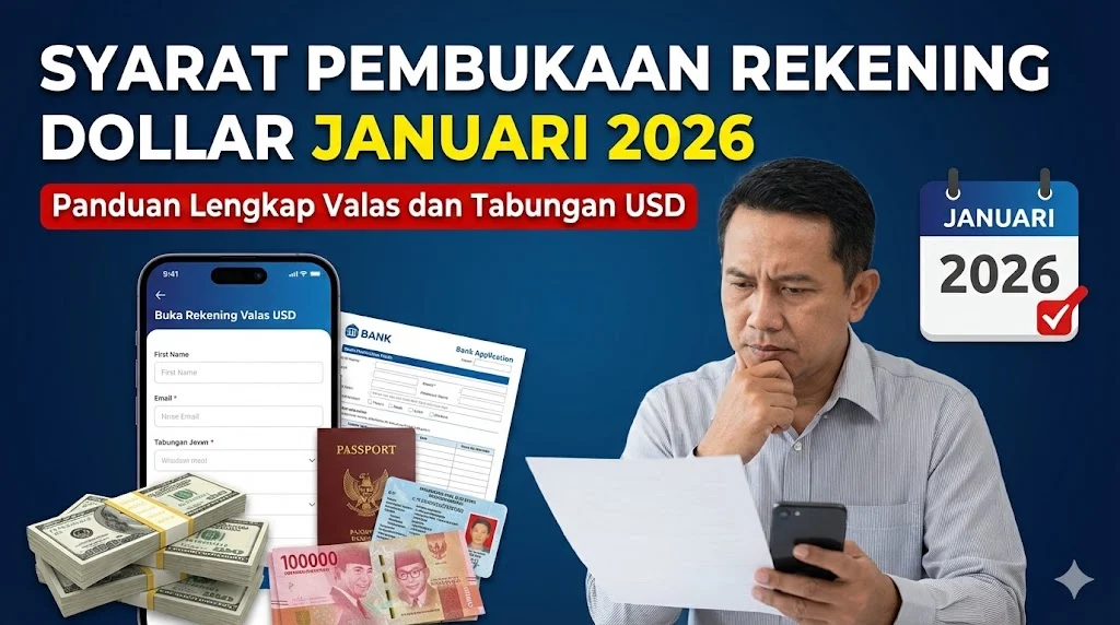 Rekening Valas Bank Tumbuh Pesat di Awal 2026, Bank-Bank Jelaskan Penyebabnya