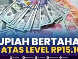 Rupiah Bertahan di Level 17.200, Peringkat Moody’s Jaga Asa