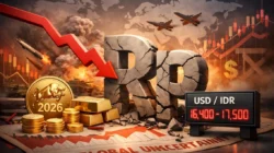 Rupiah Tergelincir ke Rp17.353, Tekanan Global Belum Reda