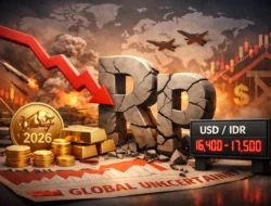 Rupiah Tergelincir ke Rp17.353, Tekanan Global Belum Reda