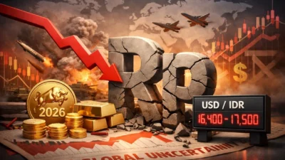 Rupiah Tergelincir ke Rp17.353, Tekanan Global Belum Reda