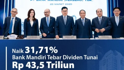 RUPST Bank Mandiri Restui Dividen Jumbo dan Buyback Rp1,17 Triliun