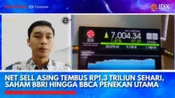 Saham Big Banks Sepekan: Hanya BBRI yang Menguat, Aksi Net Sell Terus Terjadi