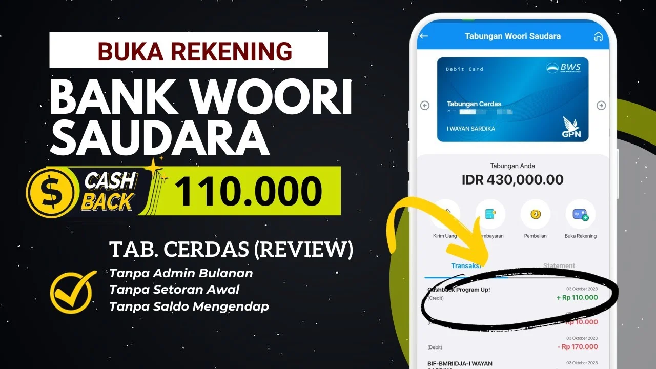 Senin Hemat, Bank Woori Saudara Kasih Cashback Rp35.000 Untuk QRIS di McDonald’s