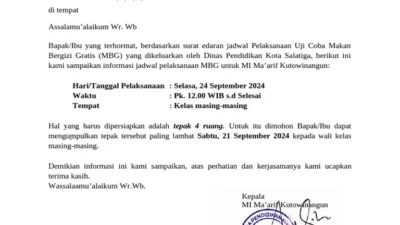 Siswa SMK NU Kudus Tolak MBG, Minta Dana Dialihkan untuk Kesejahteraan Guru