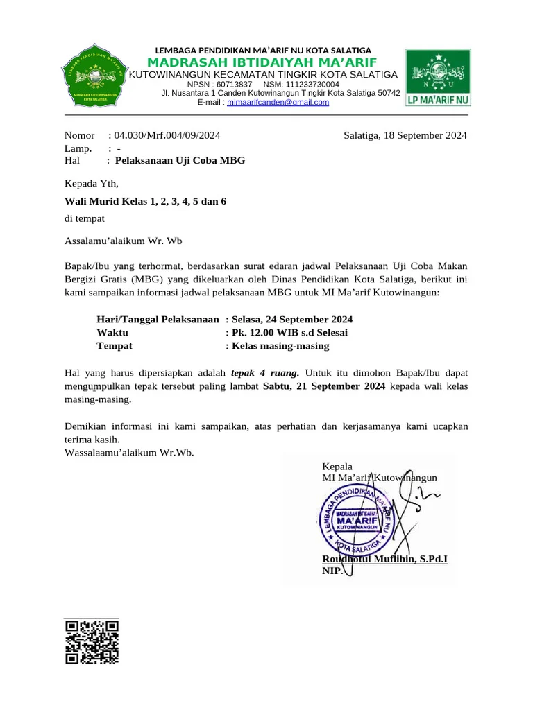 Siswa SMK NU Kudus Tolak MBG, Minta Dana Dialihkan untuk Kesejahteraan Guru