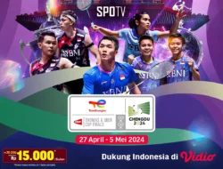 Streaming Thomas & Uber Cup 2026: Cara Mudah Nonton Live di Vidio dan Jadwal Lengkap Tim Indonesia