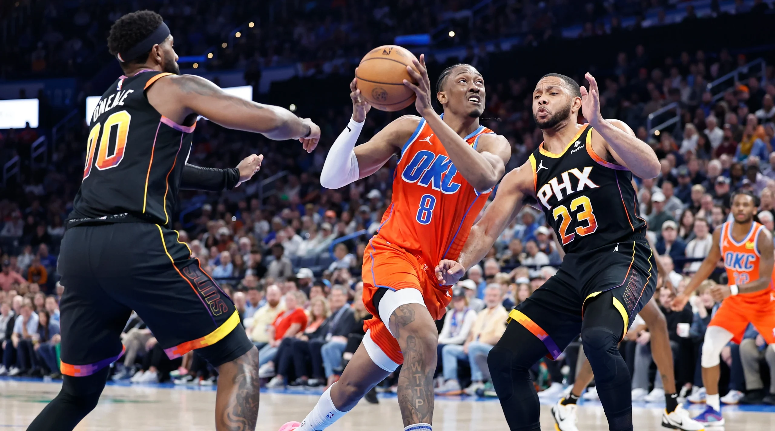 Suns Menaklukkan Thunder 135-103 dalam Penutup Musim Reguler, Lu Dort dan Payton Sandfort Jadi Sorotan