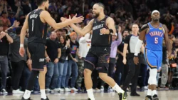 Suns vs Thunder: Kejang-kejang di Game 2 Bikin Suns Terpuruk, Booker Meledak & Williams Cedera