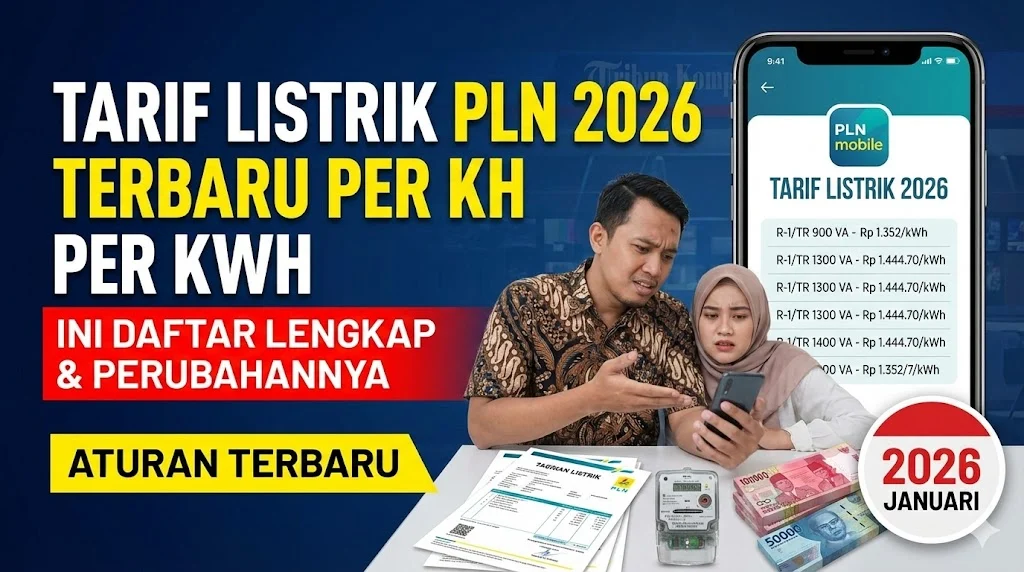Tarif Listrik PLN Naik Mulai 1 April 2026: Apa yang Harus Diketahui Konsumen?