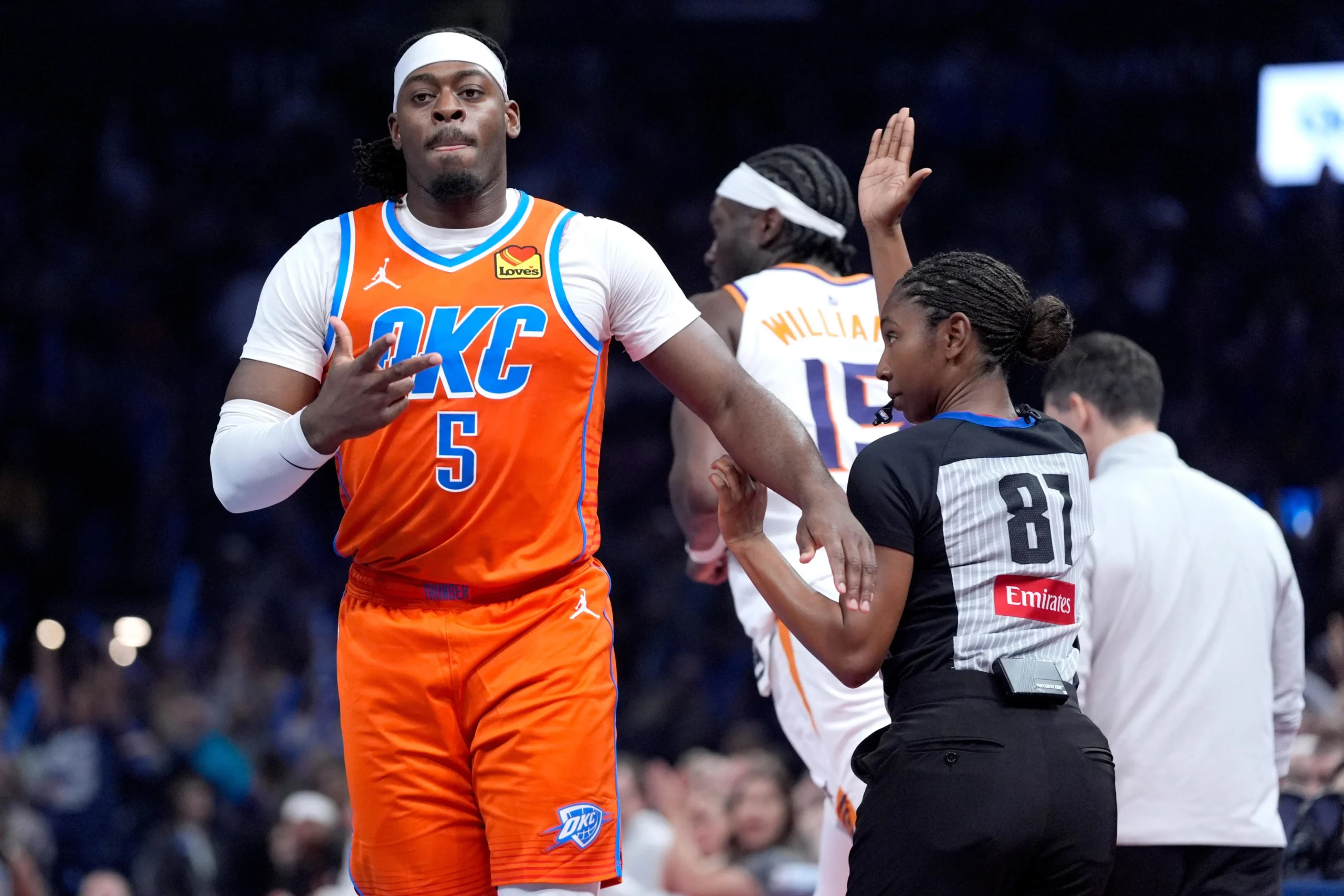 Thunder vs Suns: Kemenangan Telak 119-84 OKC Thunder Tunjukkan Kekuatan Juara