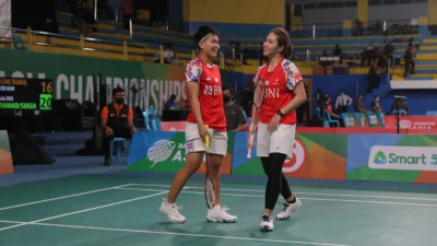 Tiwi/Fadia Pimpin Penutupan Kejuaraan Asia 2026, 8 Wakil Indonesia Melaju ke Babak 16 Besar